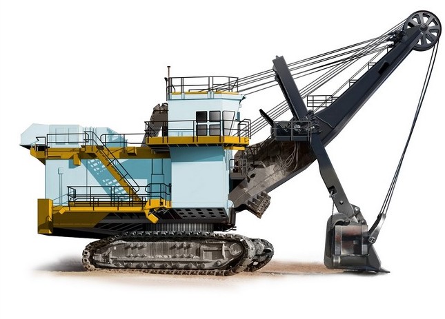 Electric shovel lower-res